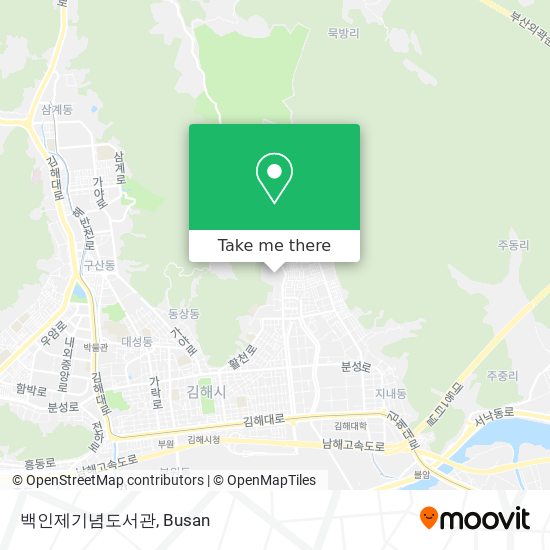 백인제기념도서관 map
