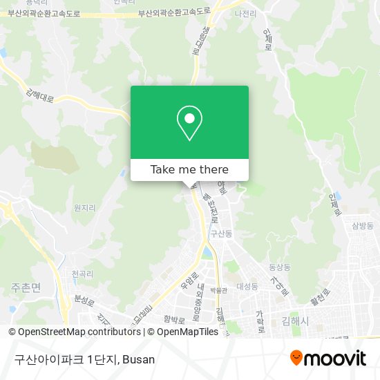 구산아이파크 1단지 map