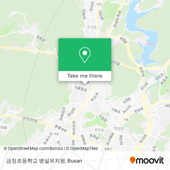 금정초등학교 병설유치원 map