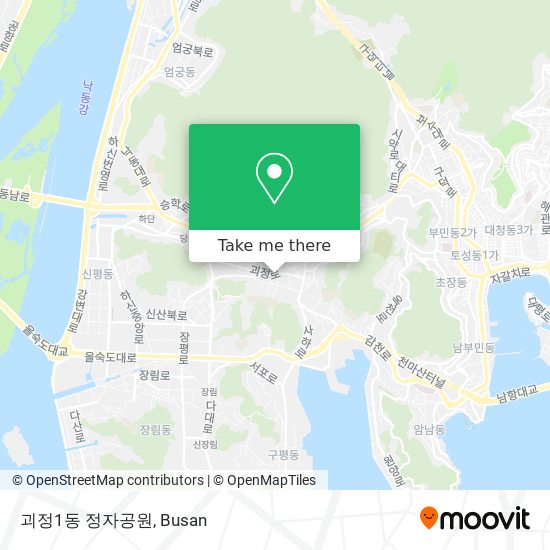괴정1동 정자공원 map