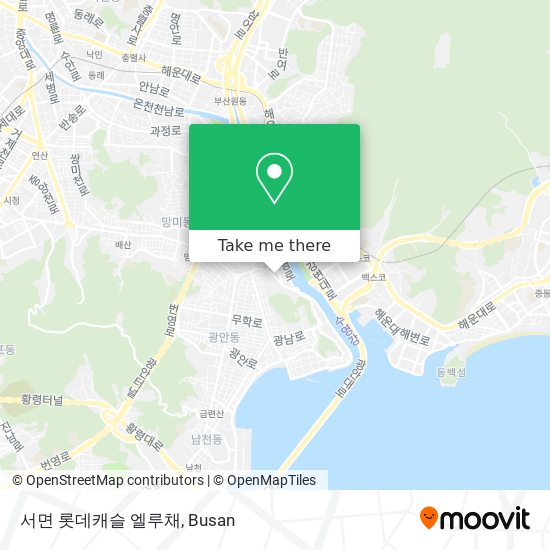 서면 롯데캐슬 엘루채 map