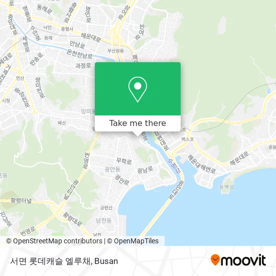 서면 롯데캐슬 엘루채 map