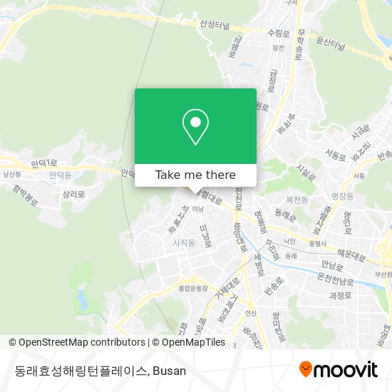 동래효성해링턴플레이스 map