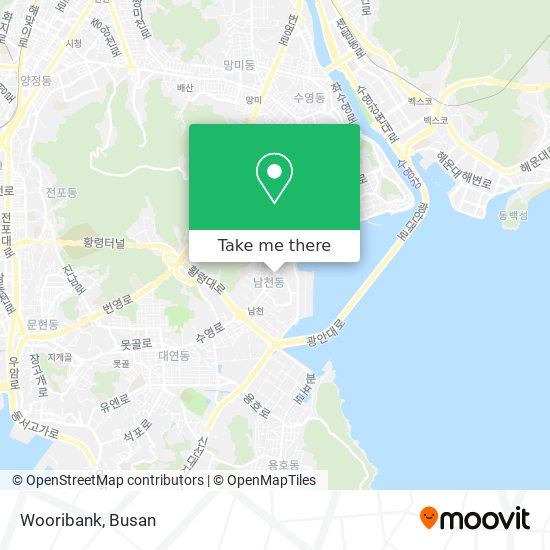 Wooribank map