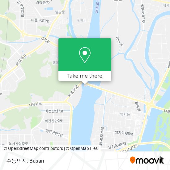수능엄사 map