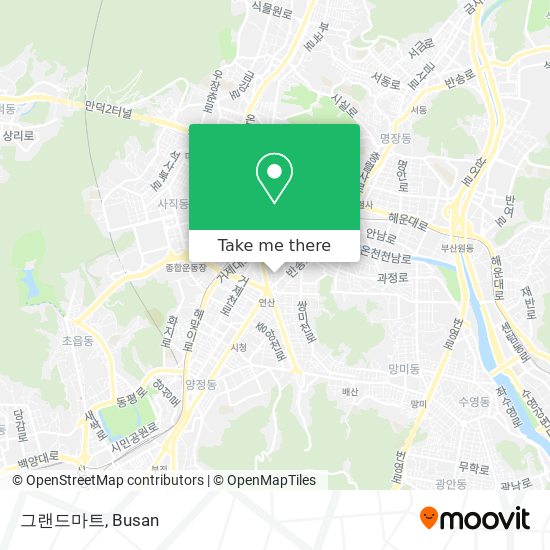 그랜드마트 map