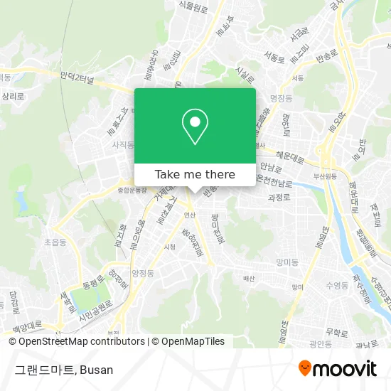 그랜드마트 map