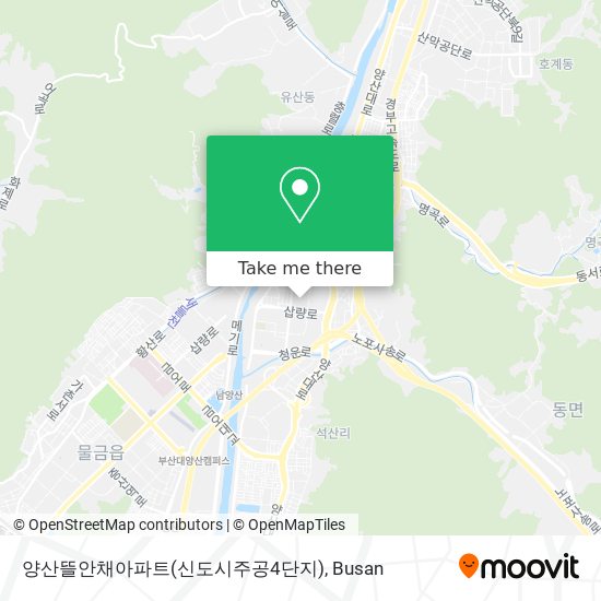 양산뜰안채아파트(신도시주공4단지) map
