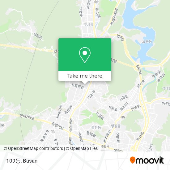 109동 map