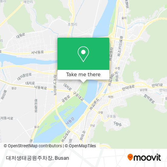 대저생태공원주차장 map
