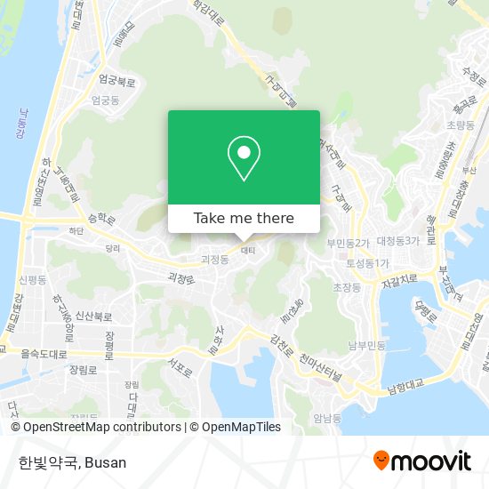 한빛약국 map