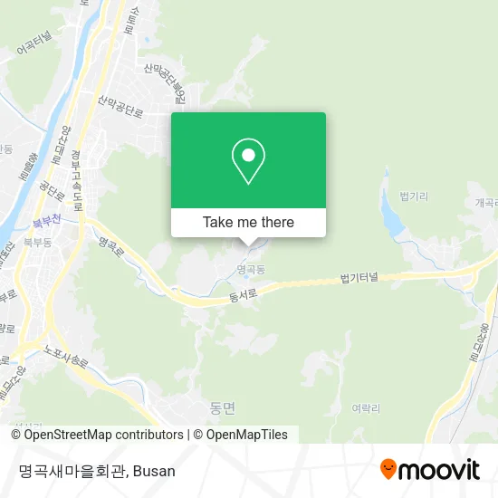 명곡새마을회관 map