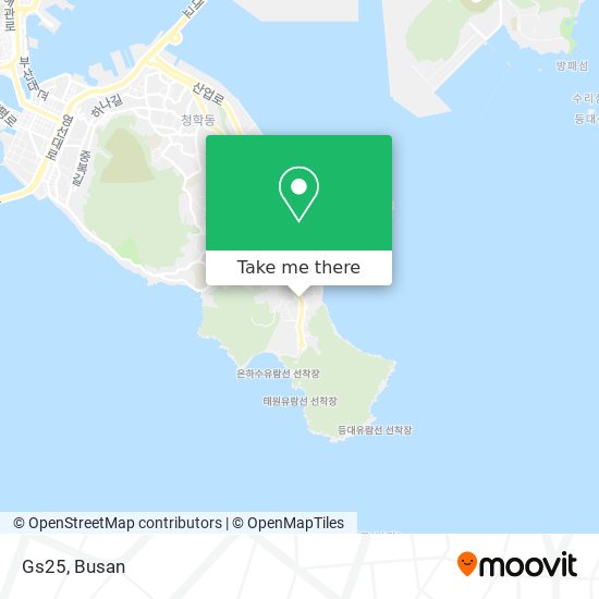 How to get to Gs25 in 영도구 by Bus?