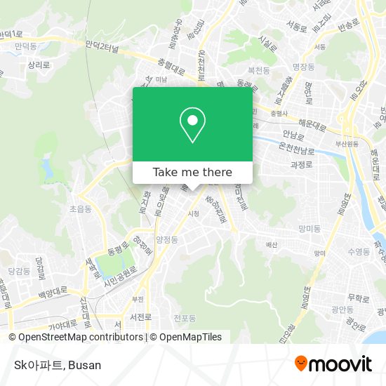 Sk아파트 map