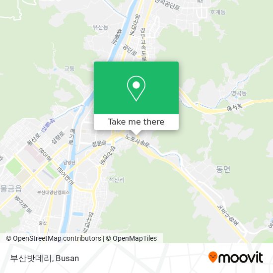 부산밧데리 map