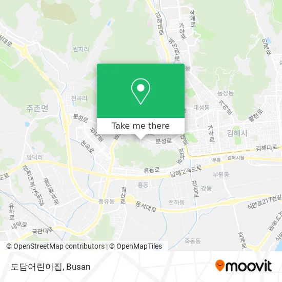 도담어린이집 map