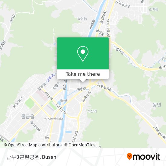 남부3근린공원 map