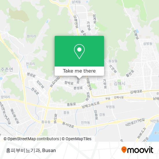 홍피부비뇨기과 map