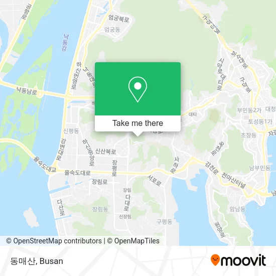동매산 map