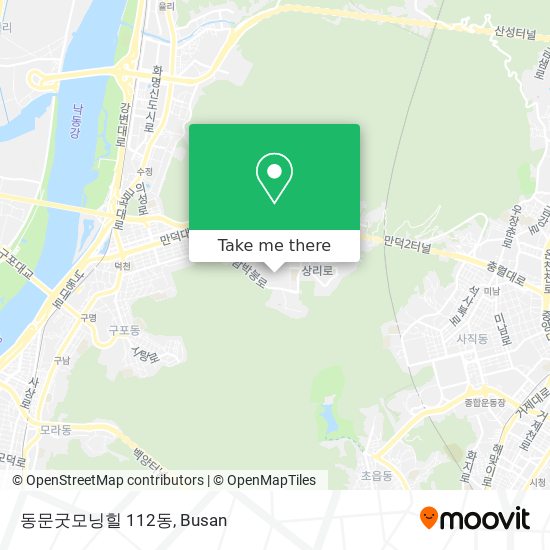 동문굿모닝힐 112동 map