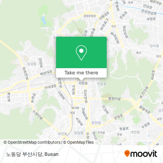 노동당 부산시당 map