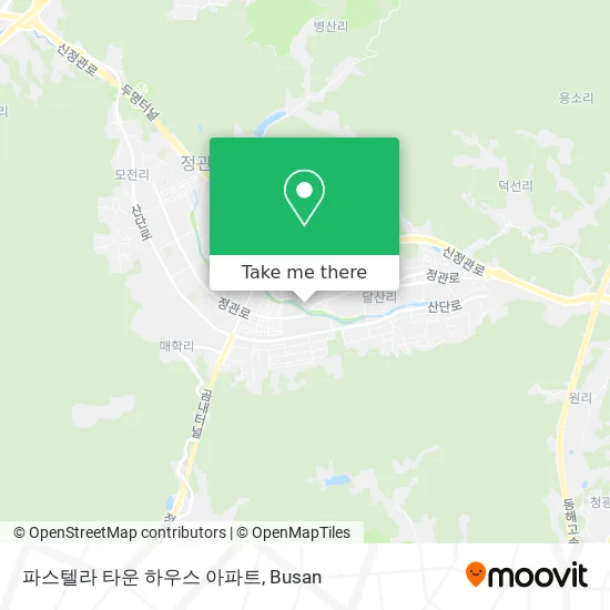 파스텔라 타운 하우스 아파트 map