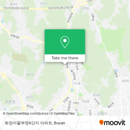 화정마을부영6단지 아파트 map
