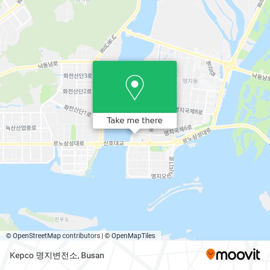 Kepco 명지변전소 map