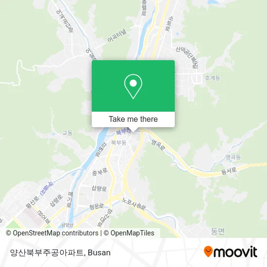 양산북부주공아파트 map