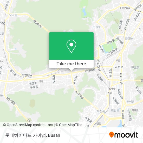 롯데하이마트 가야점 map