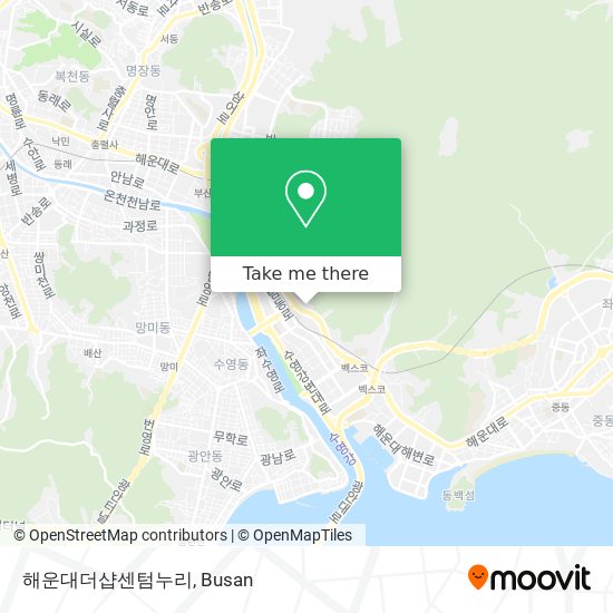 해운대더샵센텀누리 map
