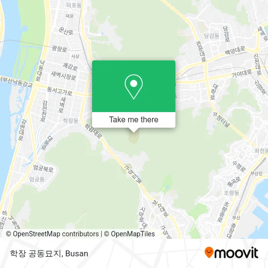 학장 공동묘지 map