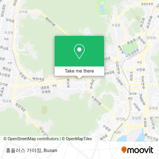홈플러스 가야점 map