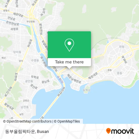 동부올림픽타운 map