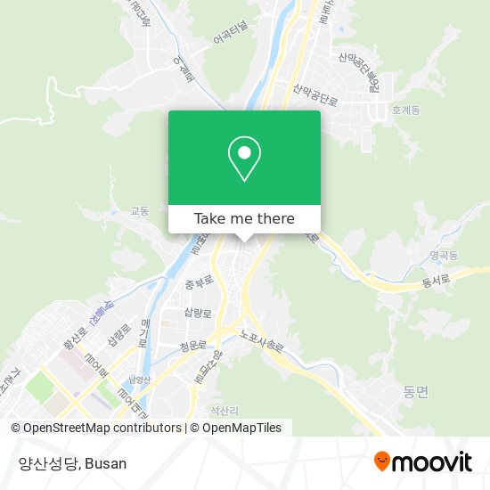 양산성당 map