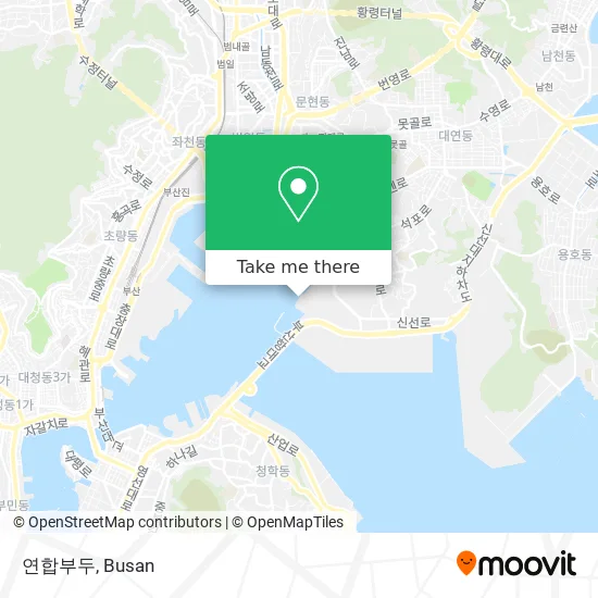 연합부두 map