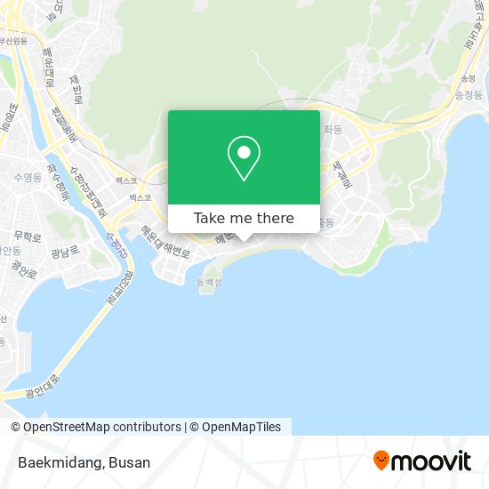 Baekmidang map