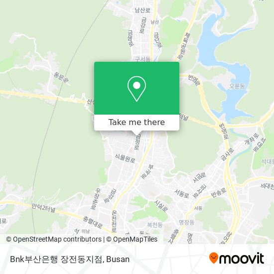 Bnk부산은행 장전동지점 map