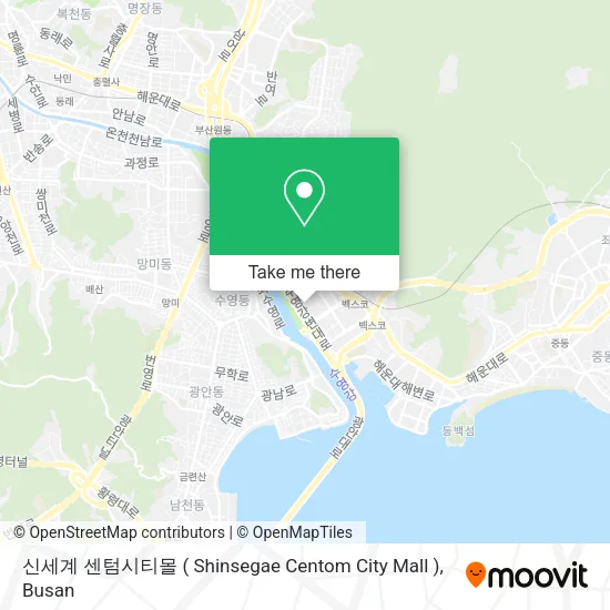 신세계 센텀시티몰 ( Shinsegae Centom City Mall ) map