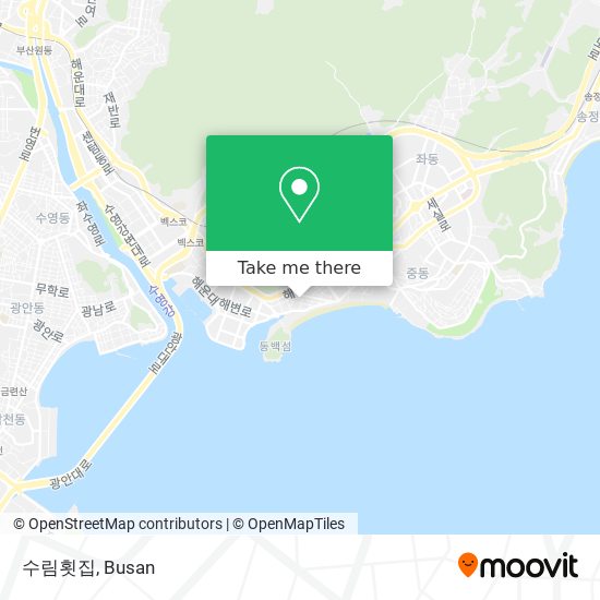 수림횟집 map