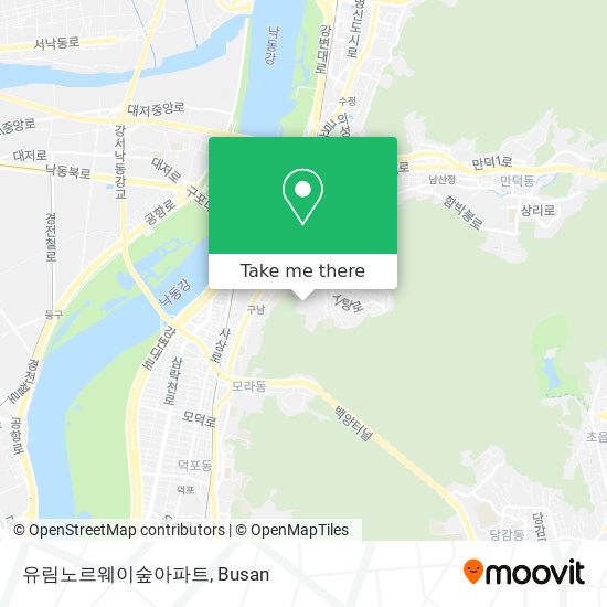 유림노르웨이숲아파트 map