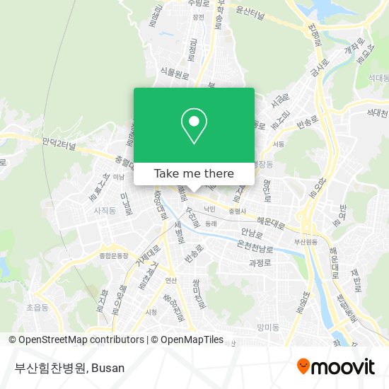 부산힘찬병원 map