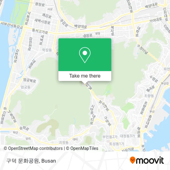 구덕 문화공원 map
