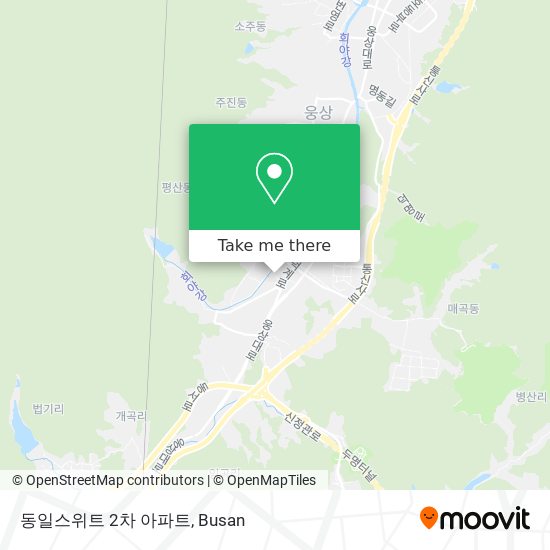 동일스위트 2차 아파트 map