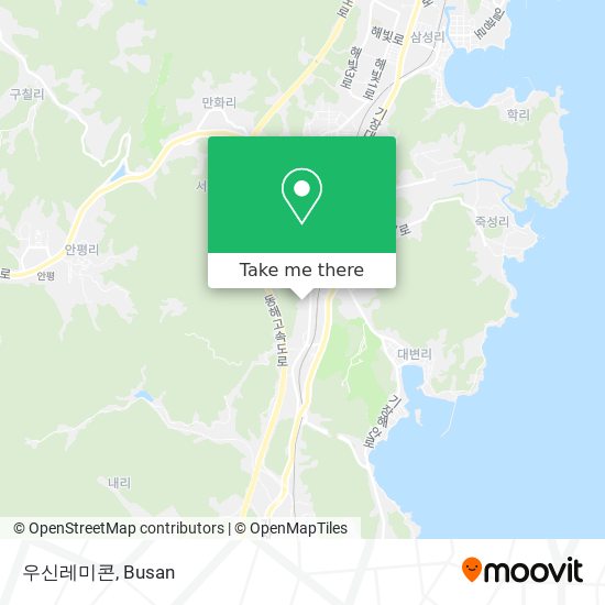 우신레미콘 map