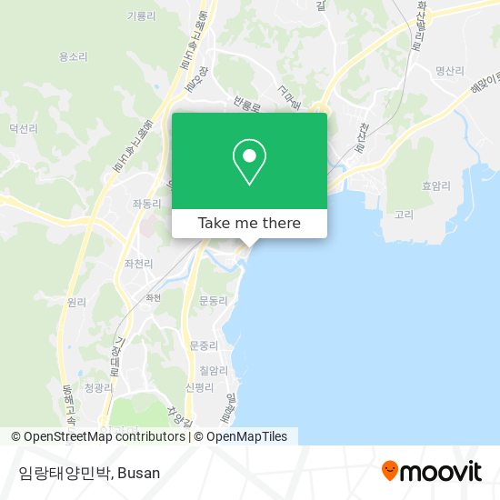 임랑태양민박 map