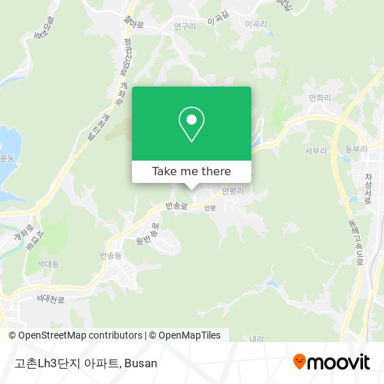 고촌Lh3단지 아파트 map