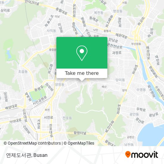 연제도서관 map