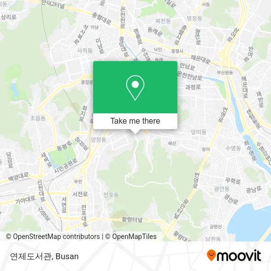 연제도서관 map