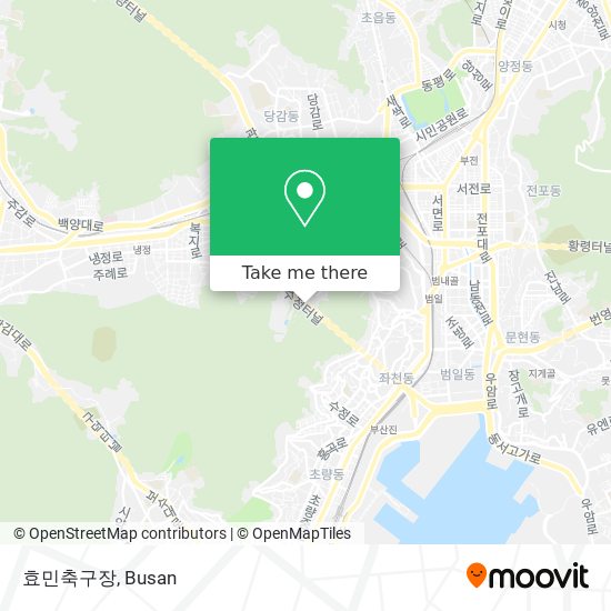 효민축구장 map